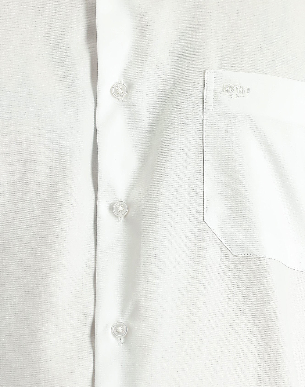 Kigili Long Sleeve Shirt Kssz4Be0Dz004-White White ανδρικά ρούχα πουκάμισα Politikos Shop Πολιτικός