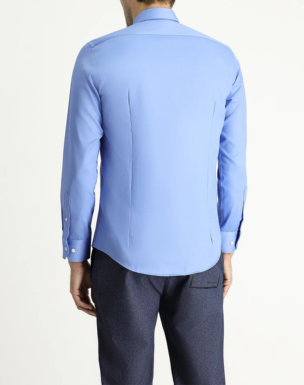 KIGILI Long Sleeve Shirt KSSZ4UE0DZ011-AQUA BLUE Aqua φωτογραφία
