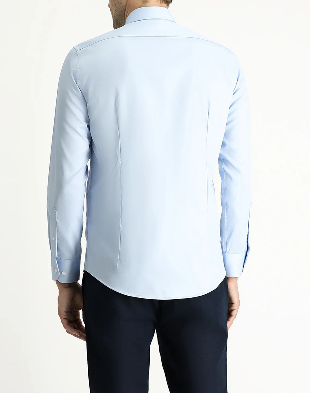 KIGILI Long Sleeve Shirt KSSZ4UE0DZ011-PALE BLUE LightBlue φωτογραφία