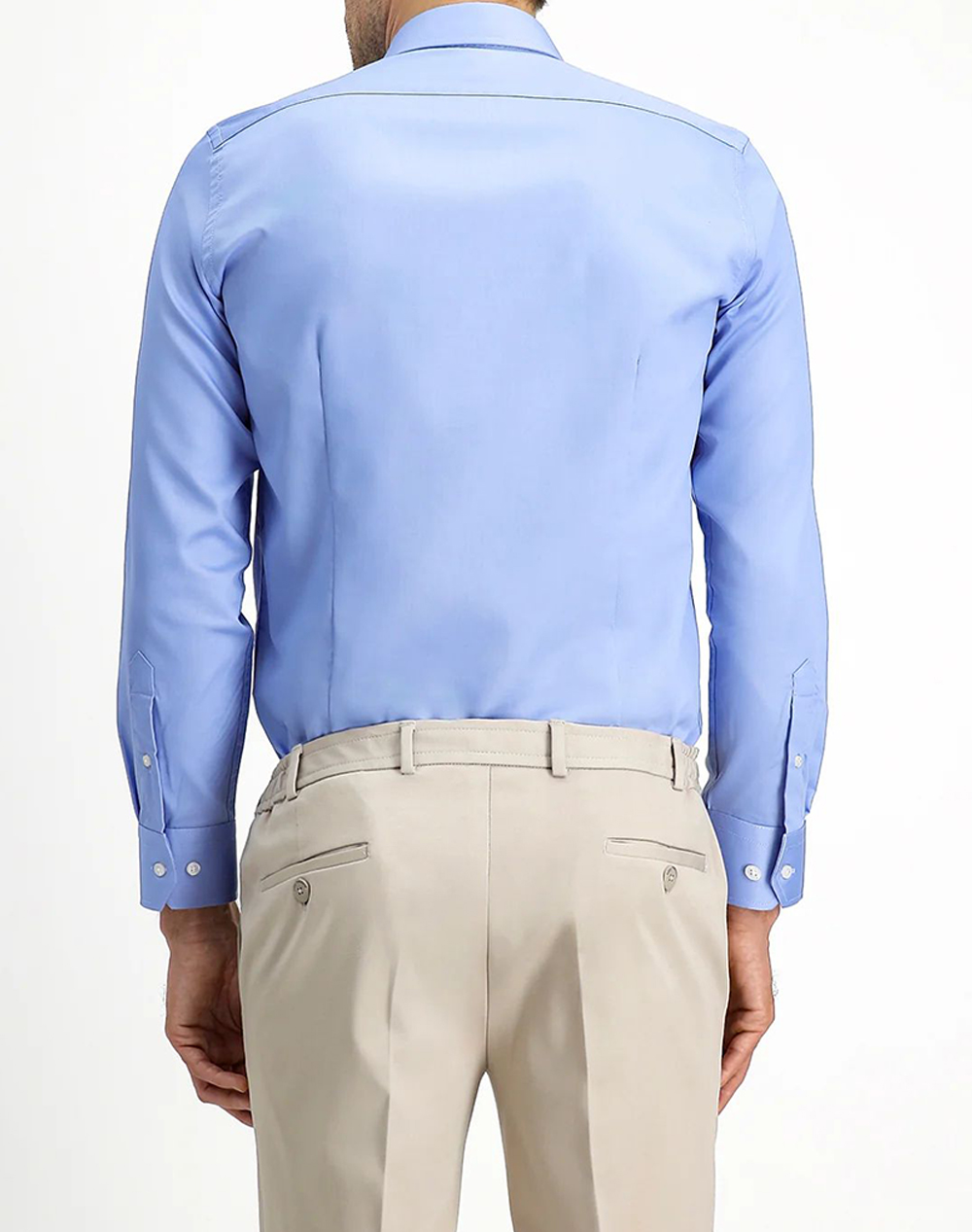 KIGILI Long Sleeve Shirt KSSZ4UE0DZ011-LIGHT BLUE SkyBlue φωτογραφία