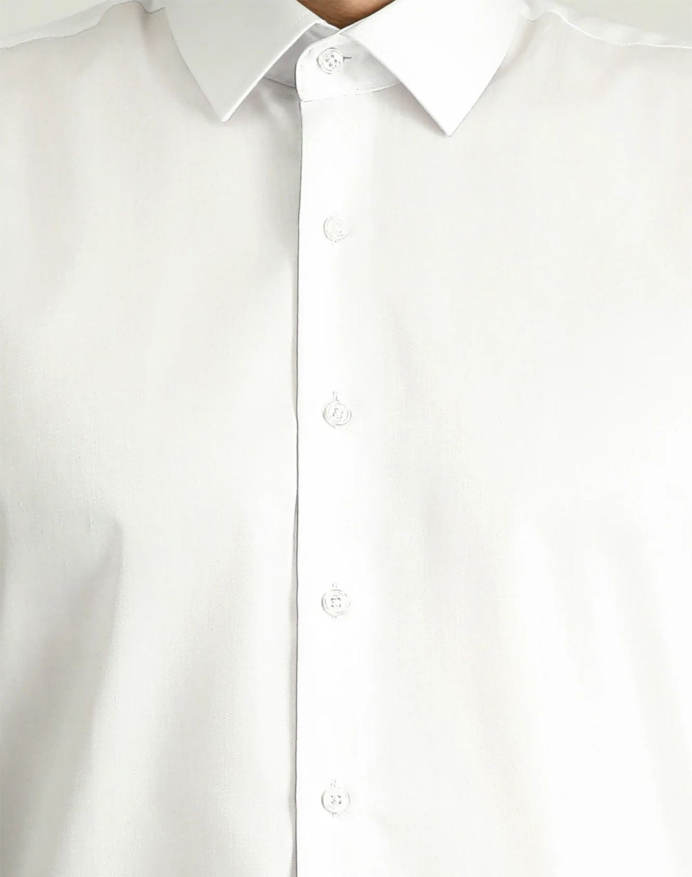 Kigili Long Sleeve Shirt Kssz4Ue0Dz011-White White ανδρικά ρούχα πουκάμισα Politikos Shop Πολιτικός