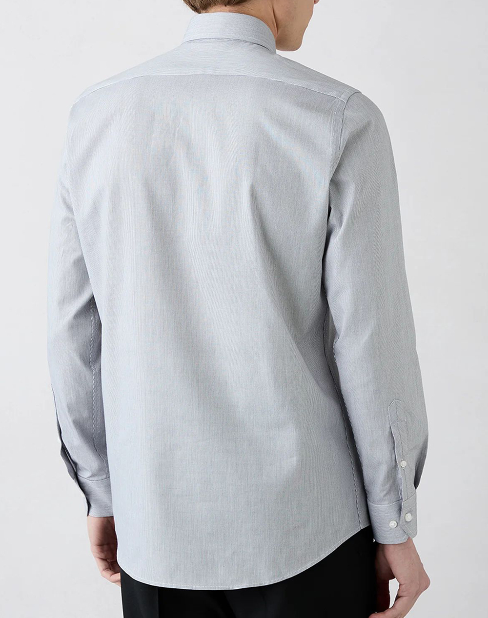 KIGILI Long Sleeve Shirt KY26400000031-DARK SMOKE Gray φωτογραφία