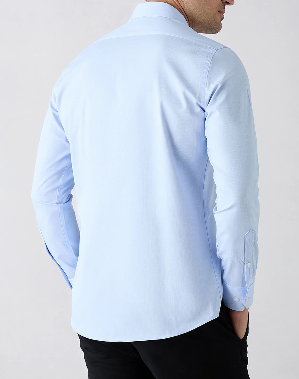 KIGILI Long Sleeve Shirt KY26400000031-BLUE LightBlue φωτογραφία