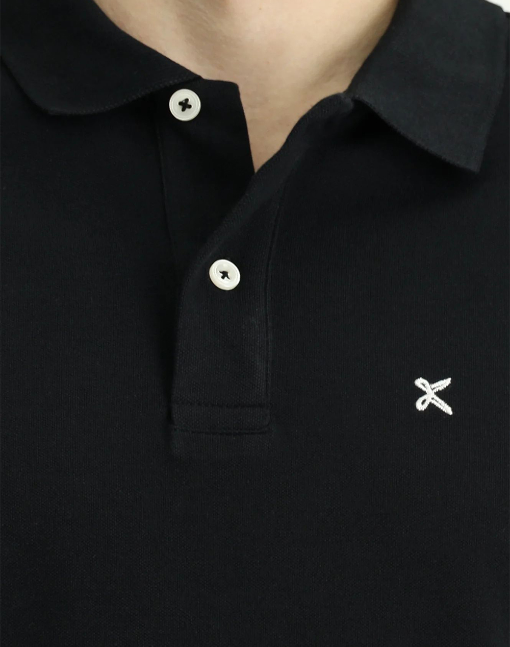 Kigili Ky23Bpc0Et001-Black Black ανδρικά ρούχα μπλούζες Polo Politikos Shop Πολιτικός