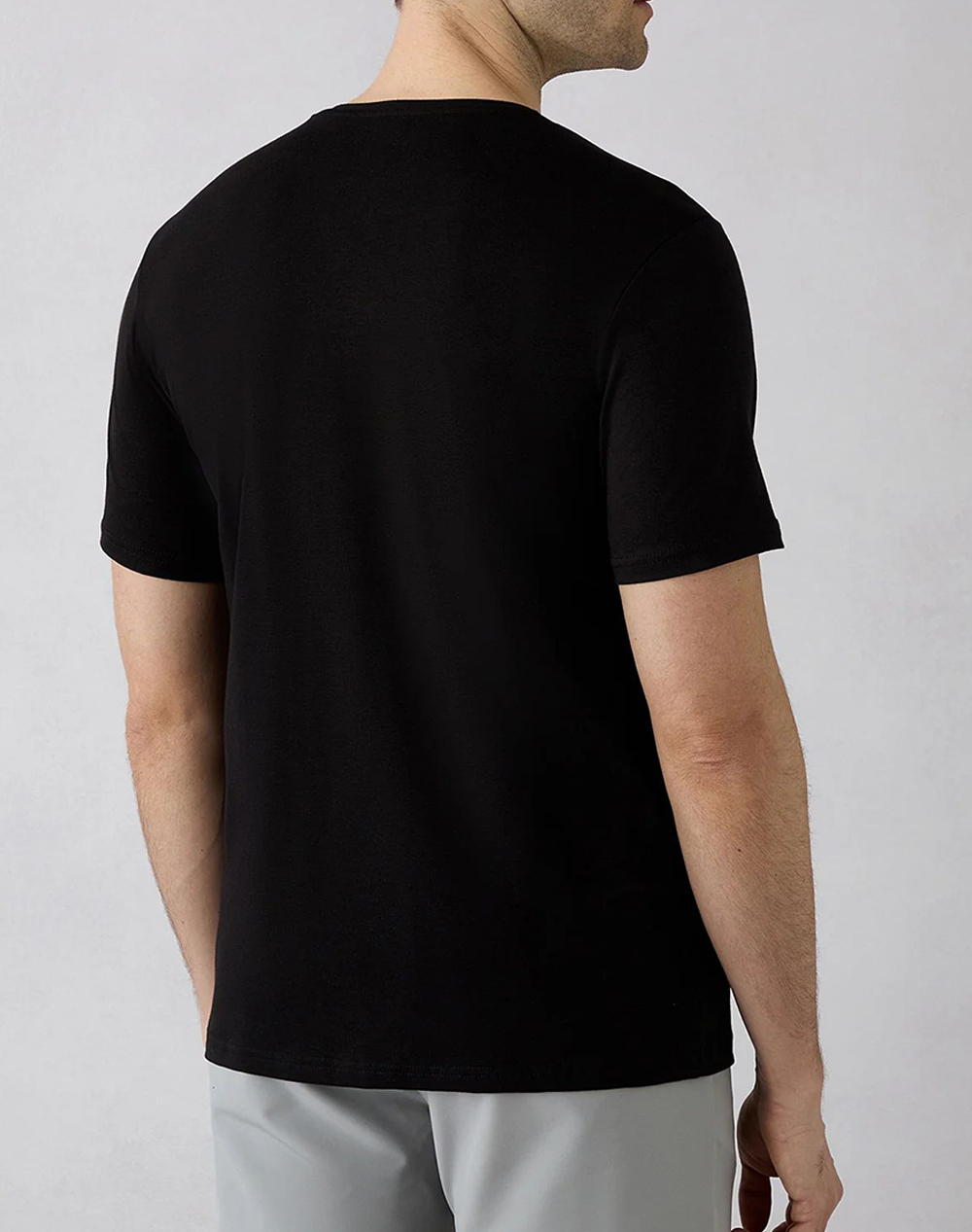 KIGILI T-shirt KYBSBDD0DZ001-BLACK Black φωτογραφία
