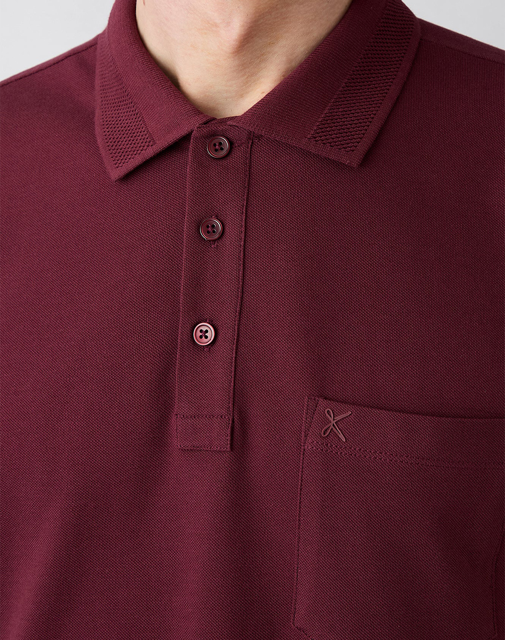 Kigili Kybsb00000002-Dark Burgundy Bordeux ανδρικά ρούχα μπλούζες Polo Politikos Shop Πολιτικός