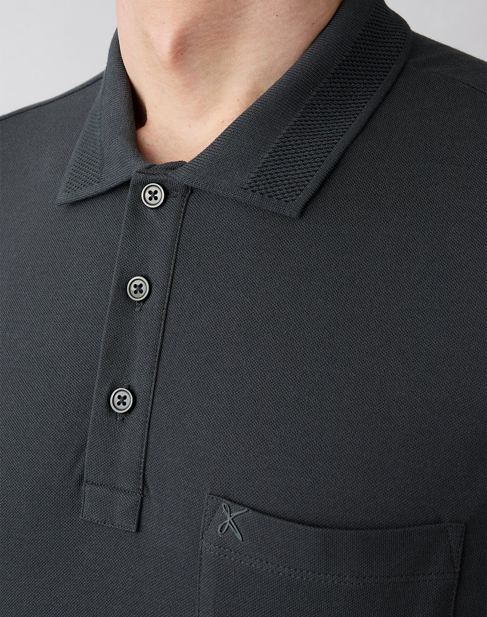 Kigili Kybsb00000002-Dark Antracite Darkslategrey ανδρικά ρούχα μπλούζες Polo Politikos Shop Πολιτικός