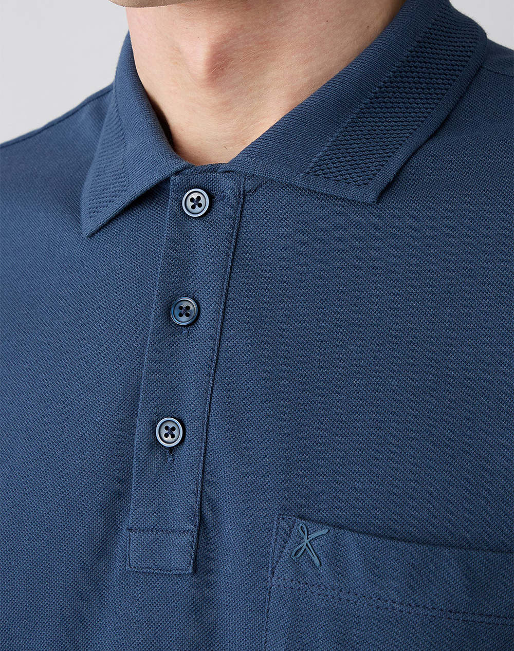 Kigili Kybsb00000002-Indigo Indigo ανδρικά ρούχα μπλούζες Polo Politikos Shop Πολιτικός