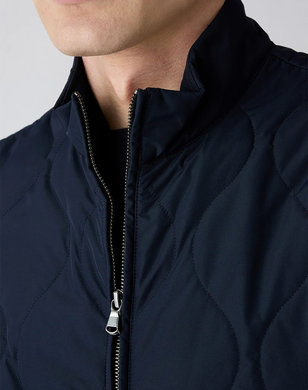 Kigili Vest Casual Ky26900000004-Mid Navy Navyblue ανδρικά ρούχα Πανωφορια Γιλεκα Politikos Shop Πολιτικός