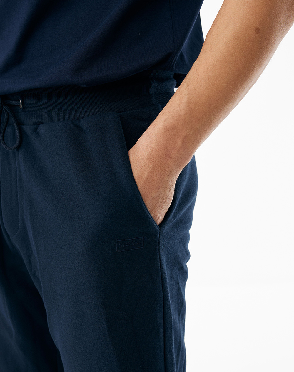 Mexx Linen Shorts Mf007300761M-193923 Navyblue ανδρικά ρούχα Σορτς Βερμουδες Chinos Politikos Shop Πολιτικός