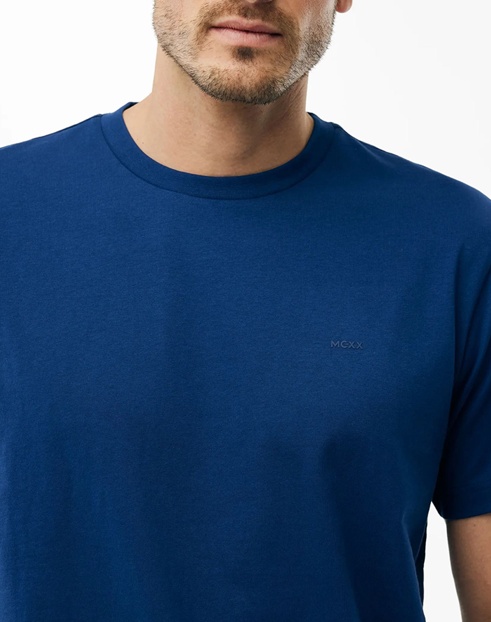 Mexx Tay T-Shirt Regular Fit Mf007800761M-194027 Blue ανδρικά ρούχα μπλούζες Politikos Shop Πολιτικός