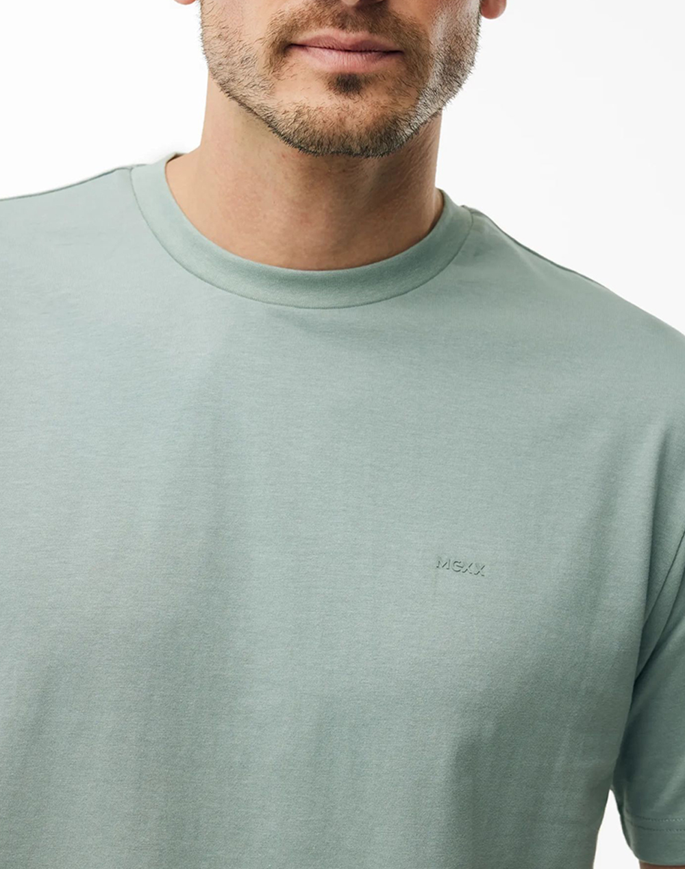 Mexx Tay T-Shirt Regular Fit Mf007800761M-164706 Lightgreen ανδρικά ρούχα μπλούζες Politikos Shop Πολιτικός