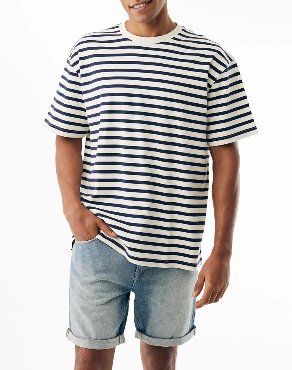 MEXX HIMALAYA Striped T-shirt relaxed fit MF007800861M-01-110104 Multi