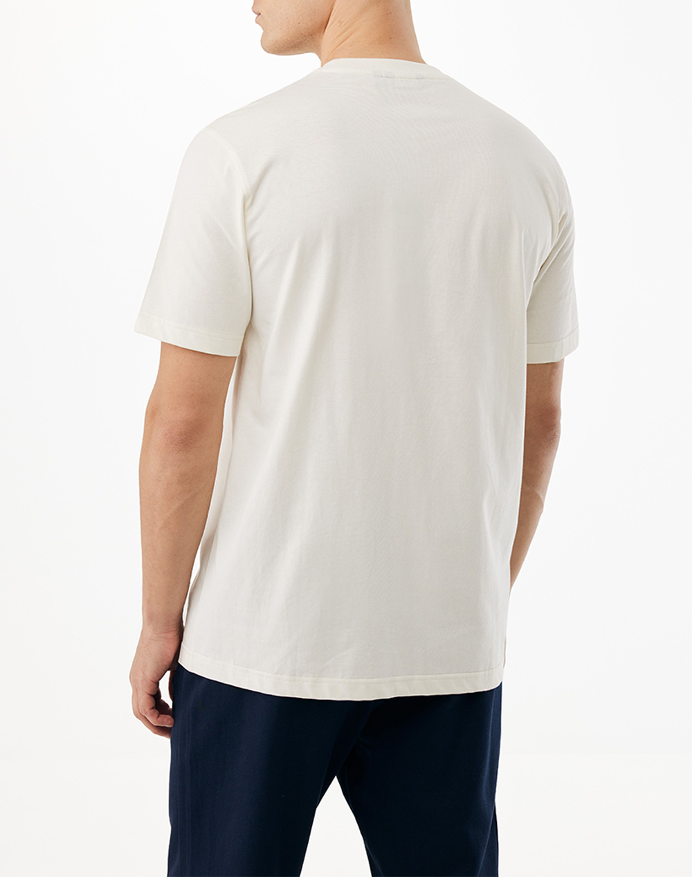 MEXX Logo T-shirt MF007802261M-110104 Cream φωτογραφία
