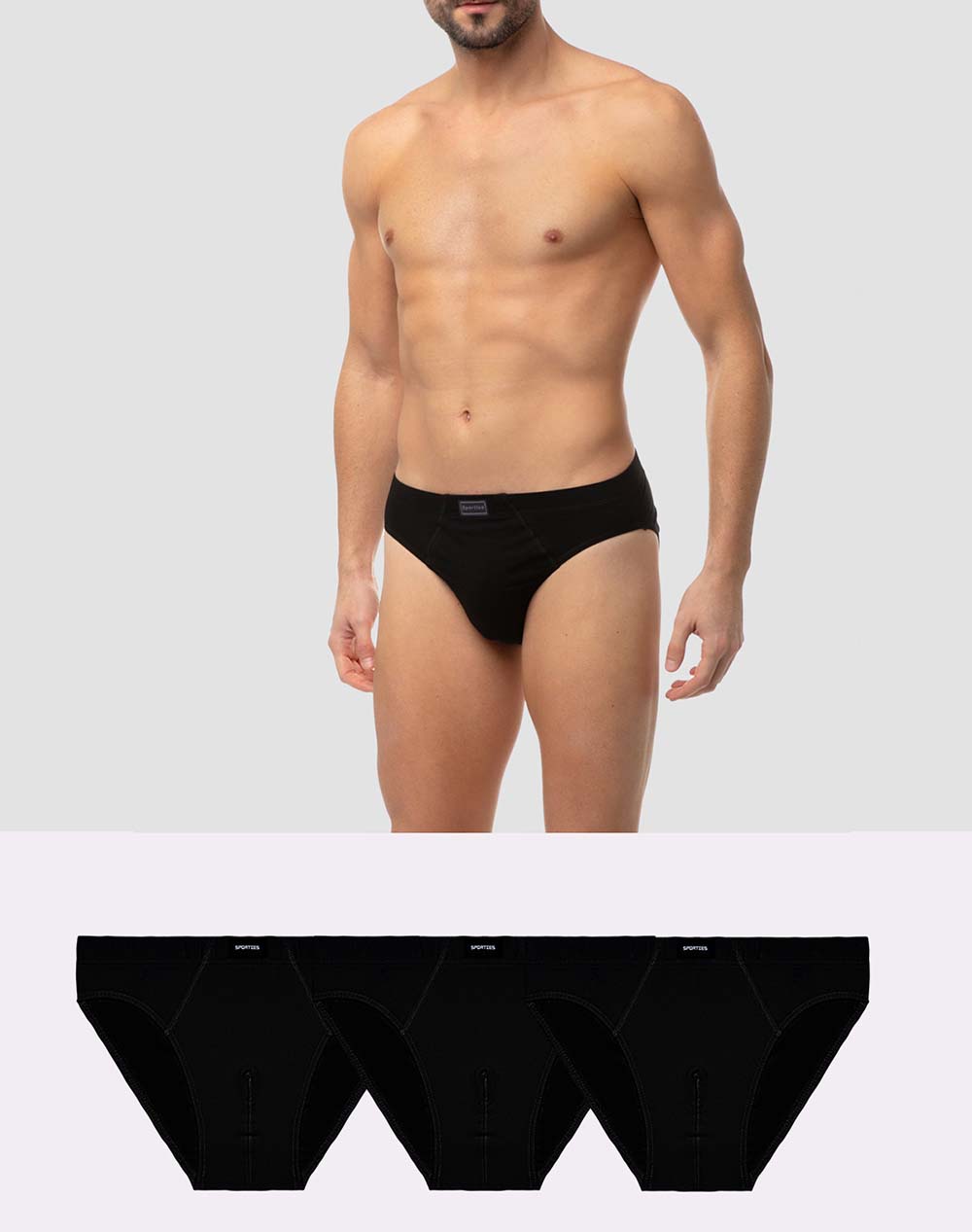 MINERVA ΣΛΙΠΑΝΔ.3ΤΜΧ.SPORTIES 90-23027-020 Black