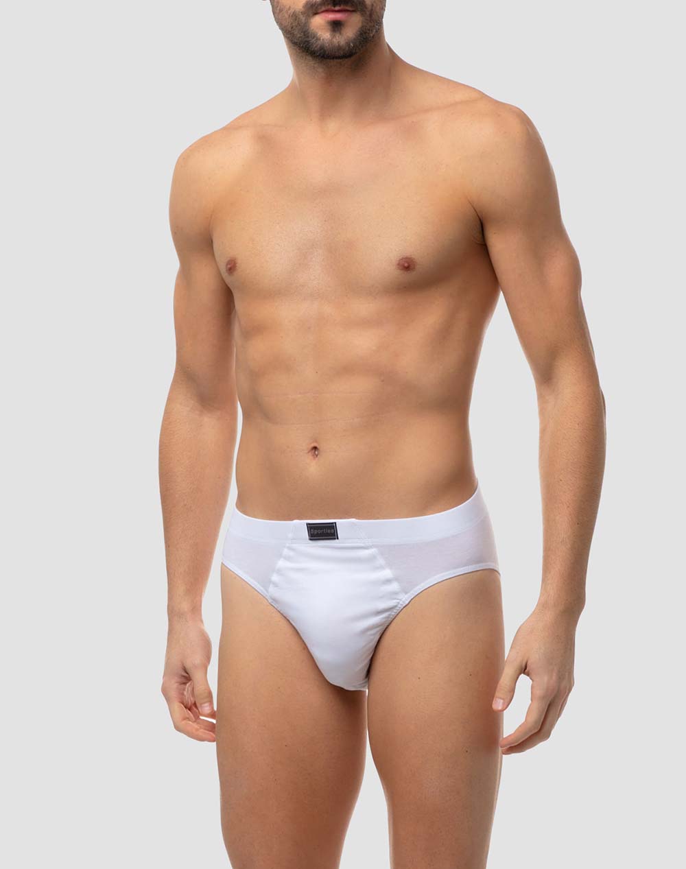 Minerva Σλιπανδ 3Τμχ Sporties 90-23027-005 White ανδρικά εσώρουχα Σλιπ Politikos Shop Πολιτικός