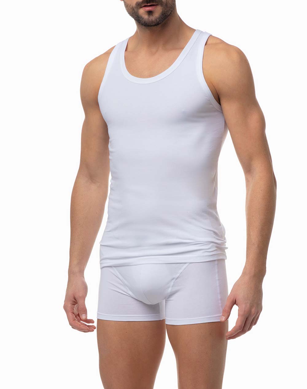 Minerva Φαν Χμ Ανδρ 2Τμχ Sporties 90-12014-005 White ανδρικά εσώρουχα Φανελες Politikos Shop Πολιτικός