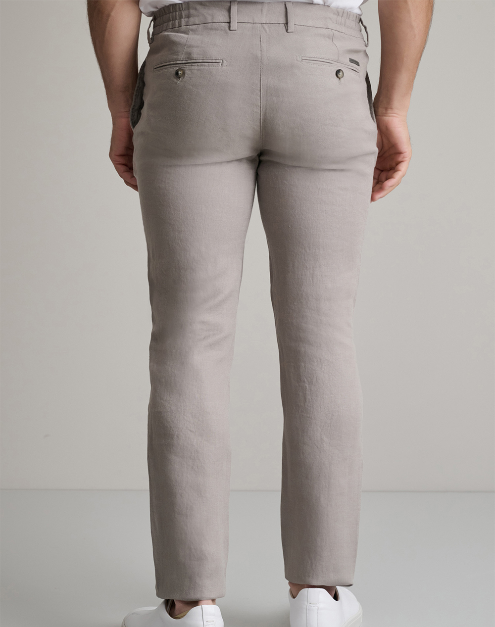 NAVY&GREEN ΠΑΝΤΕΛΟΝΙ ΑΠΙΕΤΟ ME ΚΟΡΔΟΝΙ 24KP.032/JG-Simply Taupe Gray φωτογραφία