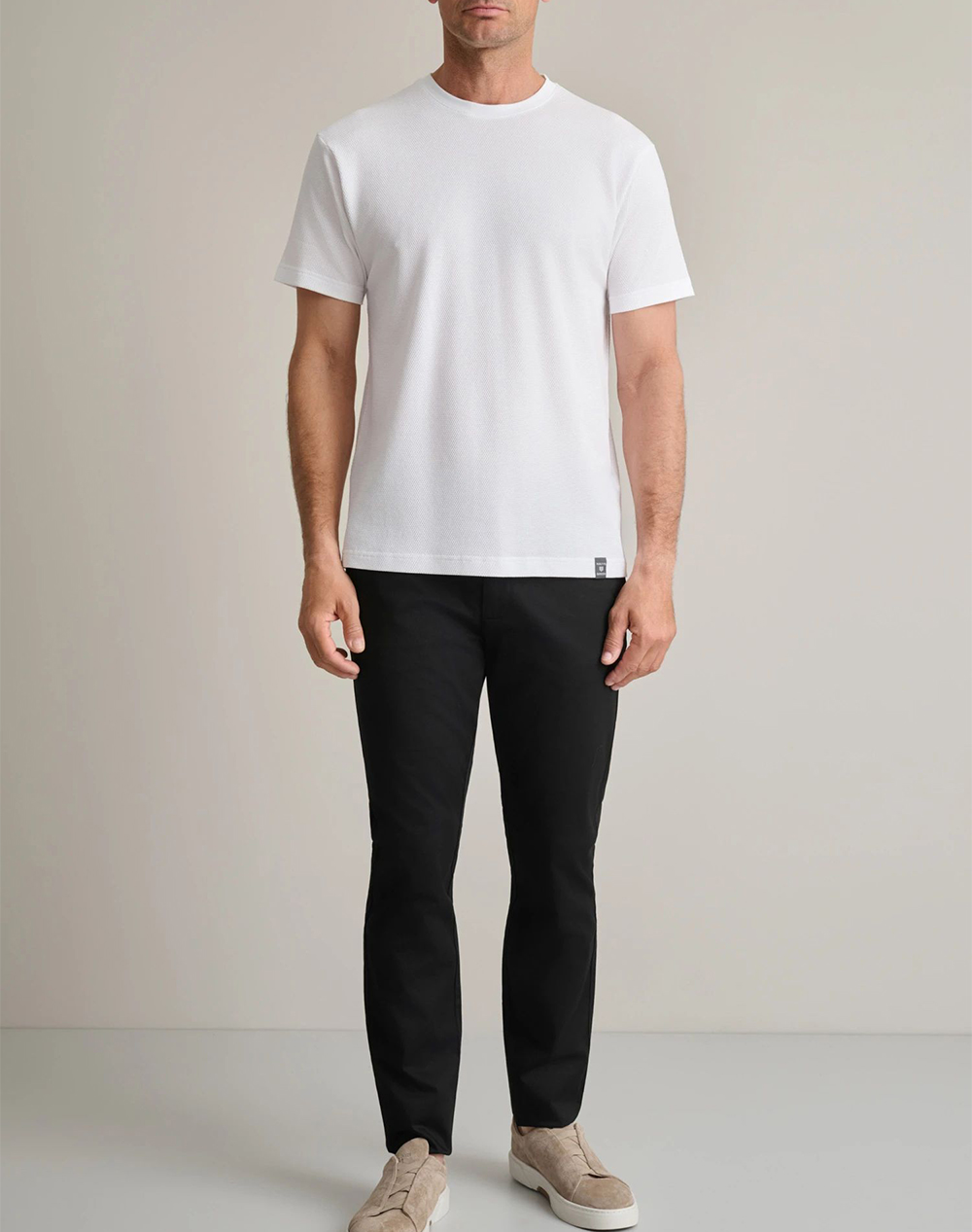 Navy Green Παντελόνι Απιετο Modern Fit 24Ag 1003Mfa 246-Black Black ανδρικά ρούχα παντελόνια Chinos Politikos Shop Πολιτικός