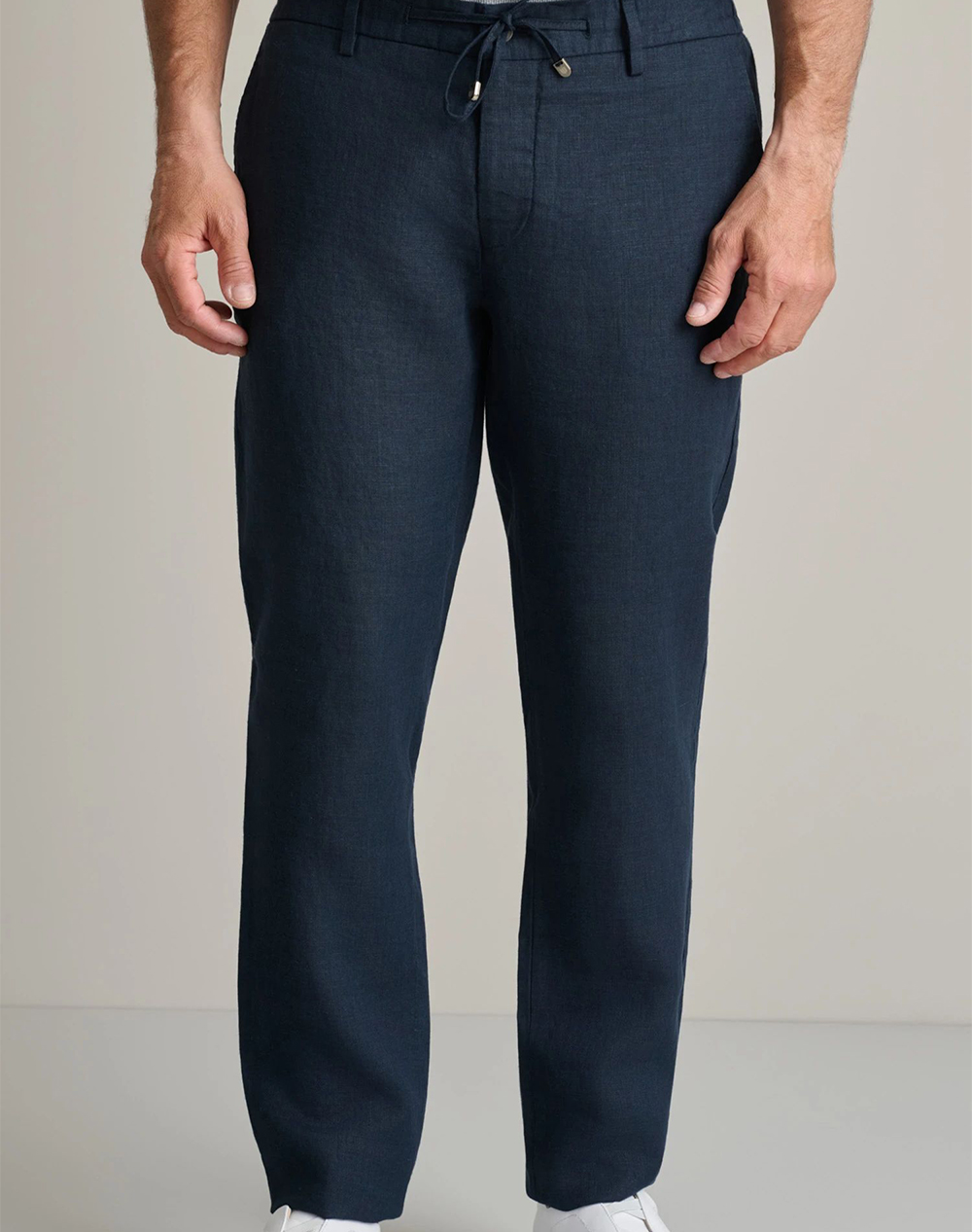 NAVY&GREEN ΠΑΝΤΕΛΟΝΙ ΑΠΙΕΤΟ ME ΚΟΡΔΟΝΙ 24KP.039/JG-DEEP BLUE DarkBlue