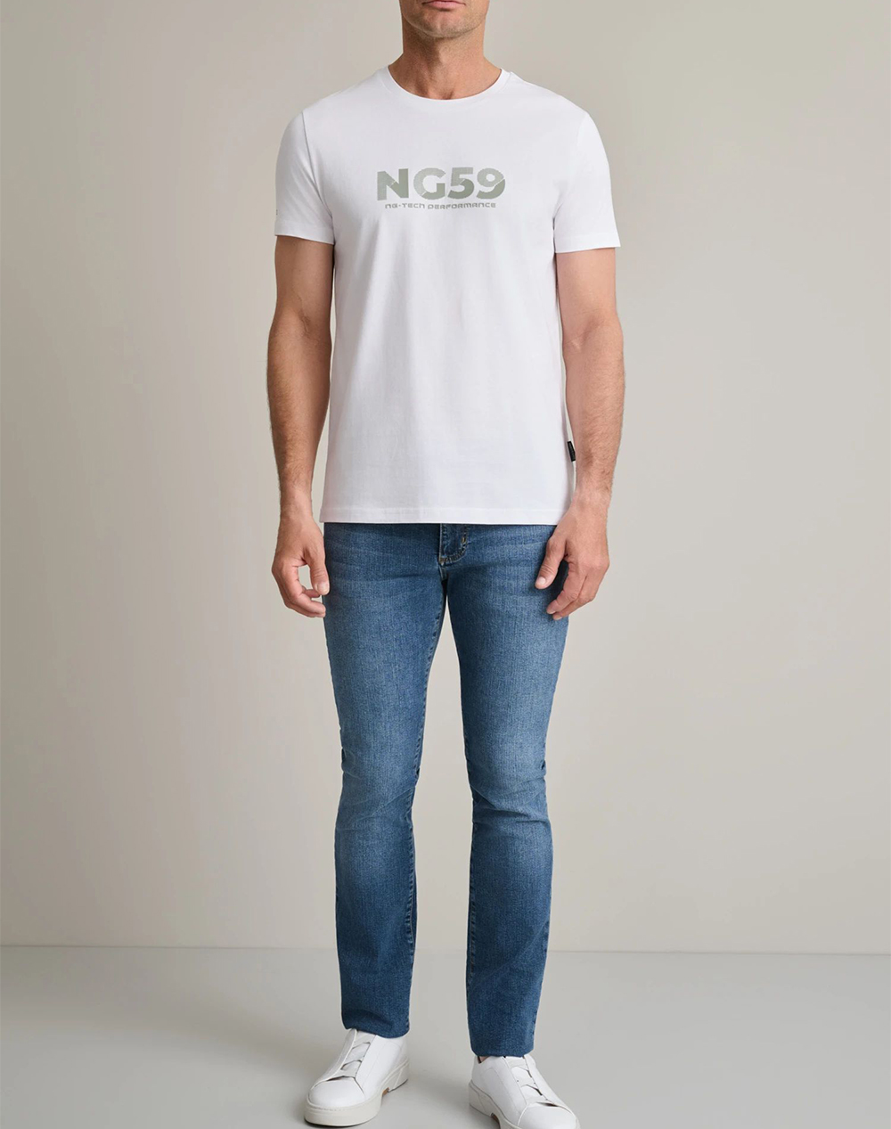 Navy Green Παντελόνι Ντενιμ Low Waist 24Yi 219 7 Lw-Classic Blue Denimblue ανδρικά ρούχα παντελόνια Jeans Politikos Shop Πολιτικός