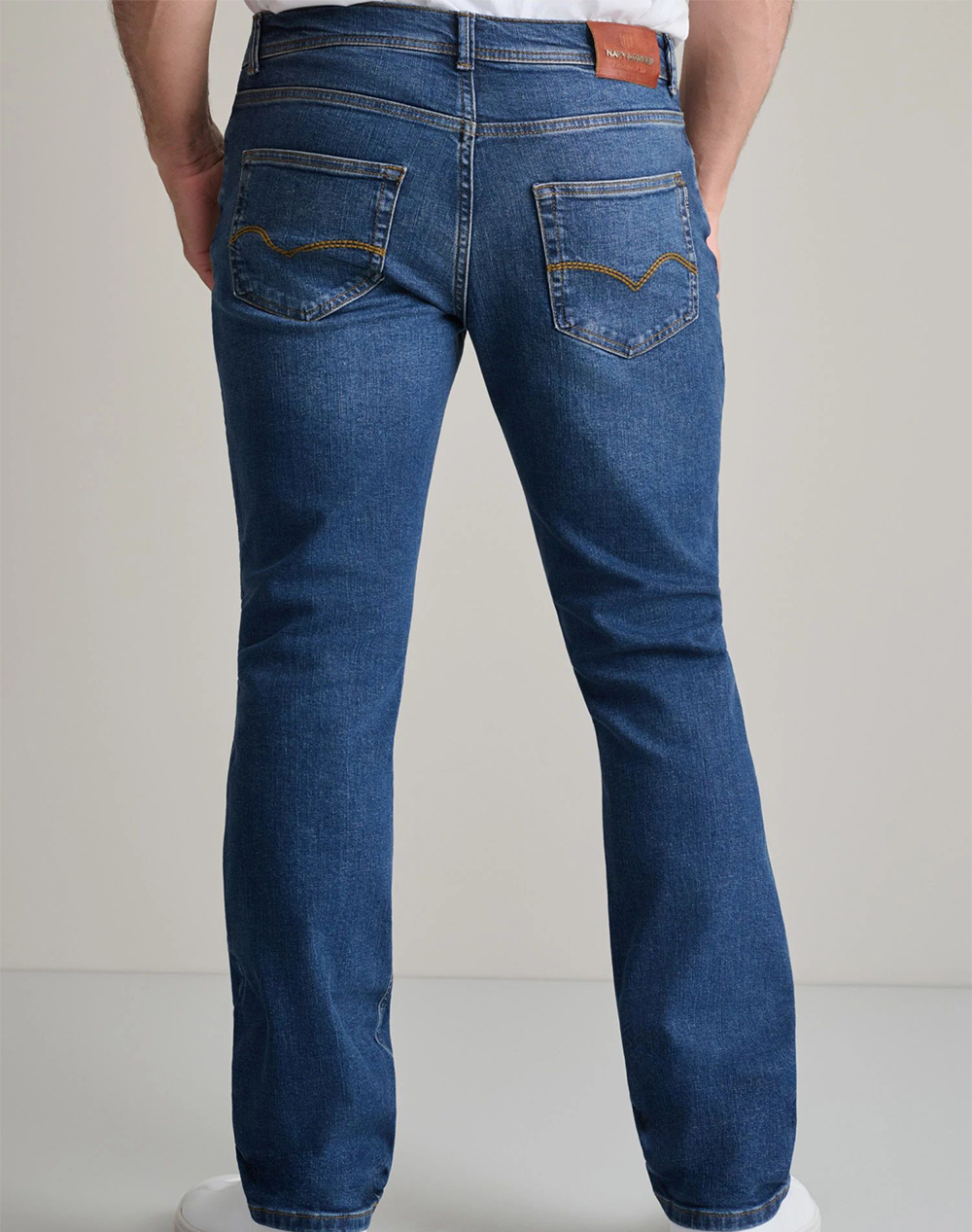NAVY&GREEN ΠΑΝΤΕΛΟΝΙ ΝΤΕΝΙΜ REGULAR WAIST 24YI.219/10-DARK BLUE DenimBlue φωτογραφία