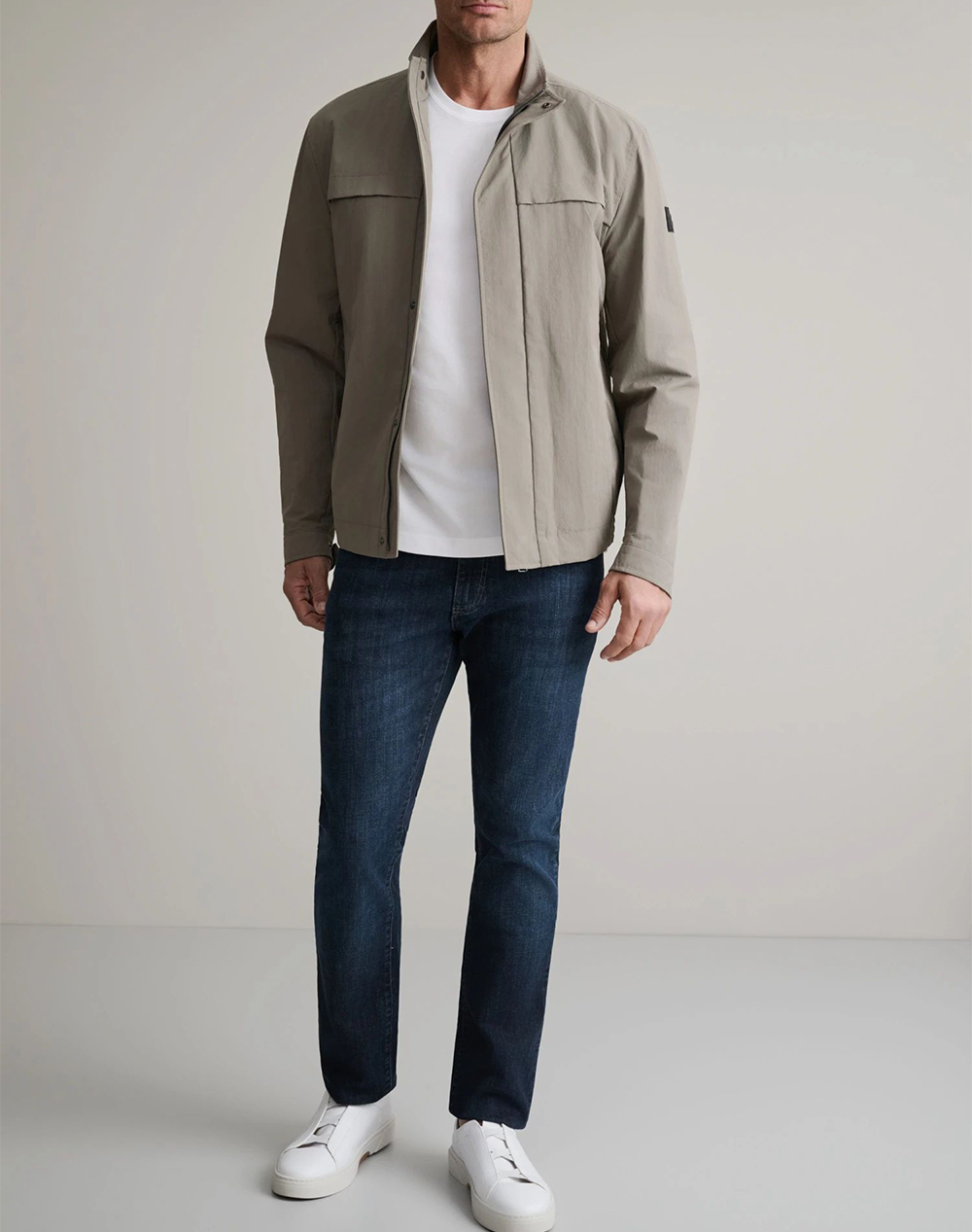 Navy Green Παντελόνι Ντενιμ Low Waist 24Ak 058 Lw-Blue Black Denimdarkblue ανδρικά ρούχα παντελόνια Jeans Politikos Shop Πολιτικός