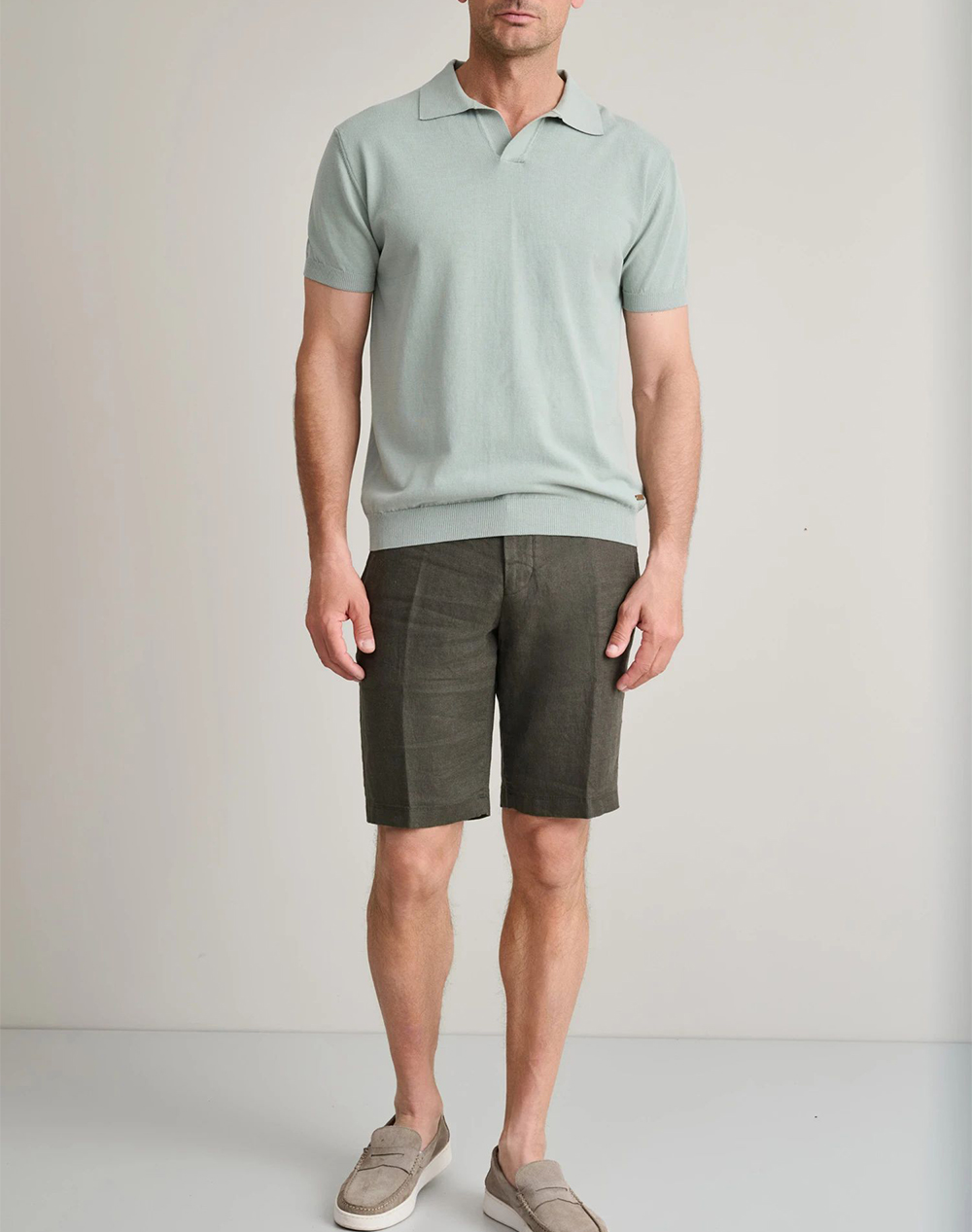 Navy Green Βερμουδα Απιετη Me Κορδονι 24Kp 032 Jg V-Dark Forest Darkgreen ανδρικά ρούχα Σορτς Βερμουδες Chinos Politikos Shop Πολιτικός