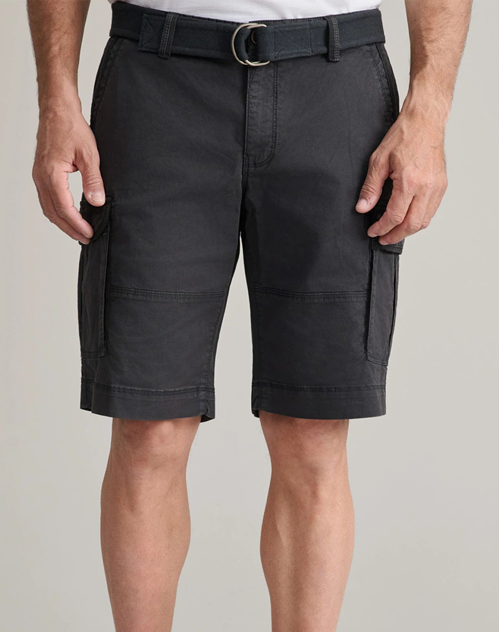 NAVY&GREEN ΒΕΡΜΟΥΔΑ CARGO ΜΕ ΖΩΝΗ 24RE.123/CGV.2-BLACK Black
