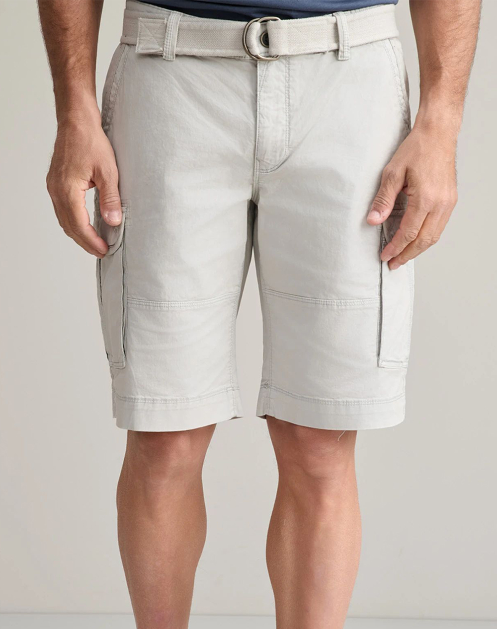 NAVY&GREEN ΒΕΡΜΟΥΔΑ CARGO ΜΕ ΖΩΝΗ 24RE.123/CGV.2-Cool Grey LightGray