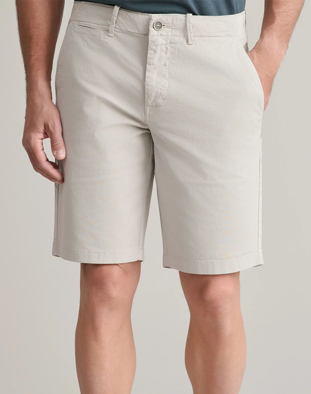 NAVY&GREEN ΒΕΡΜΟΥΔΑ CHINOS 24AG.1000/93V-SPORT GREY LightGray