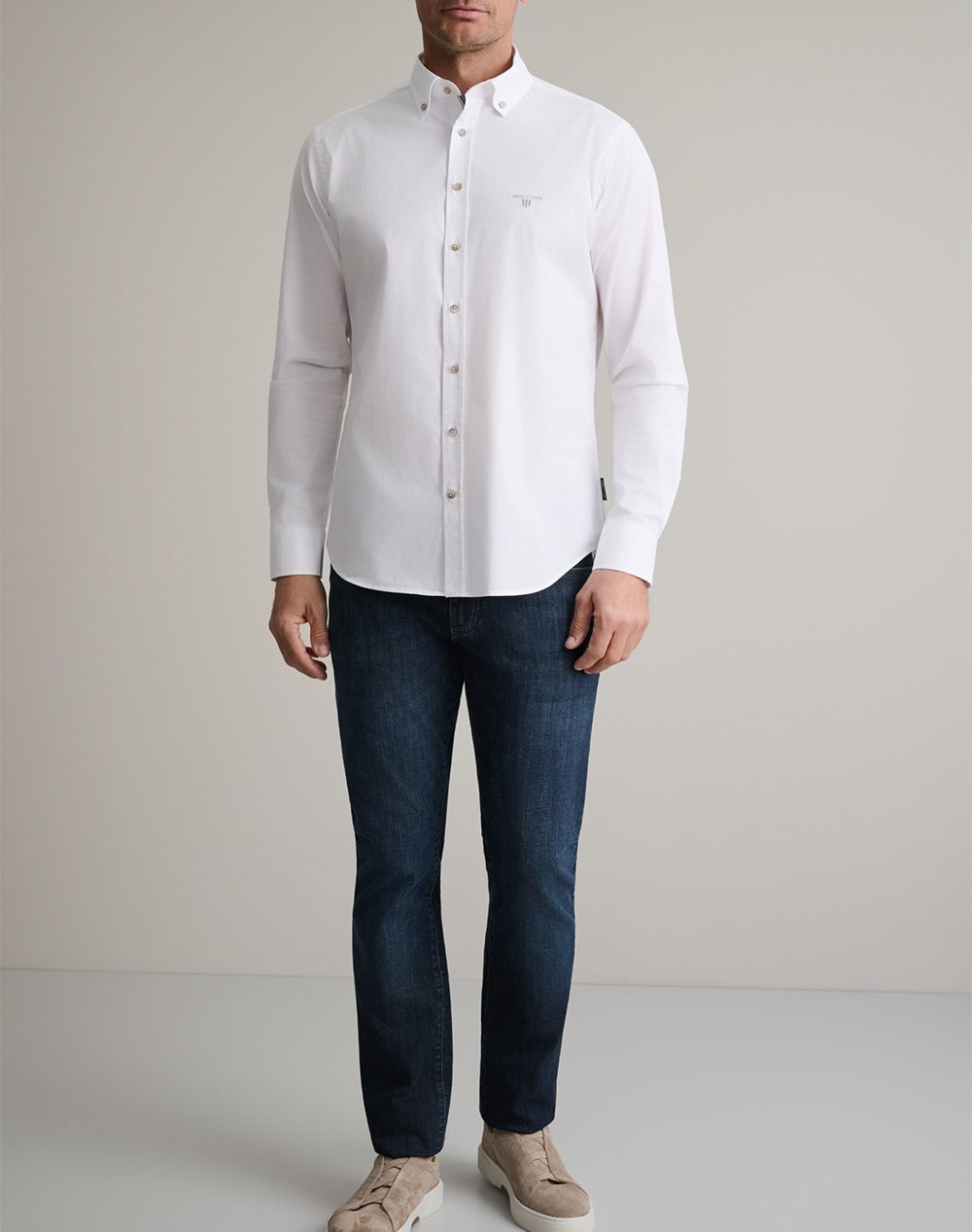 Navy Green Πουκαμισο Comfort Fit 24Ng Sd61 1B 8-Bright White ανδρικά ρούχα πουκάμισα Politikos Shop Πολιτικός