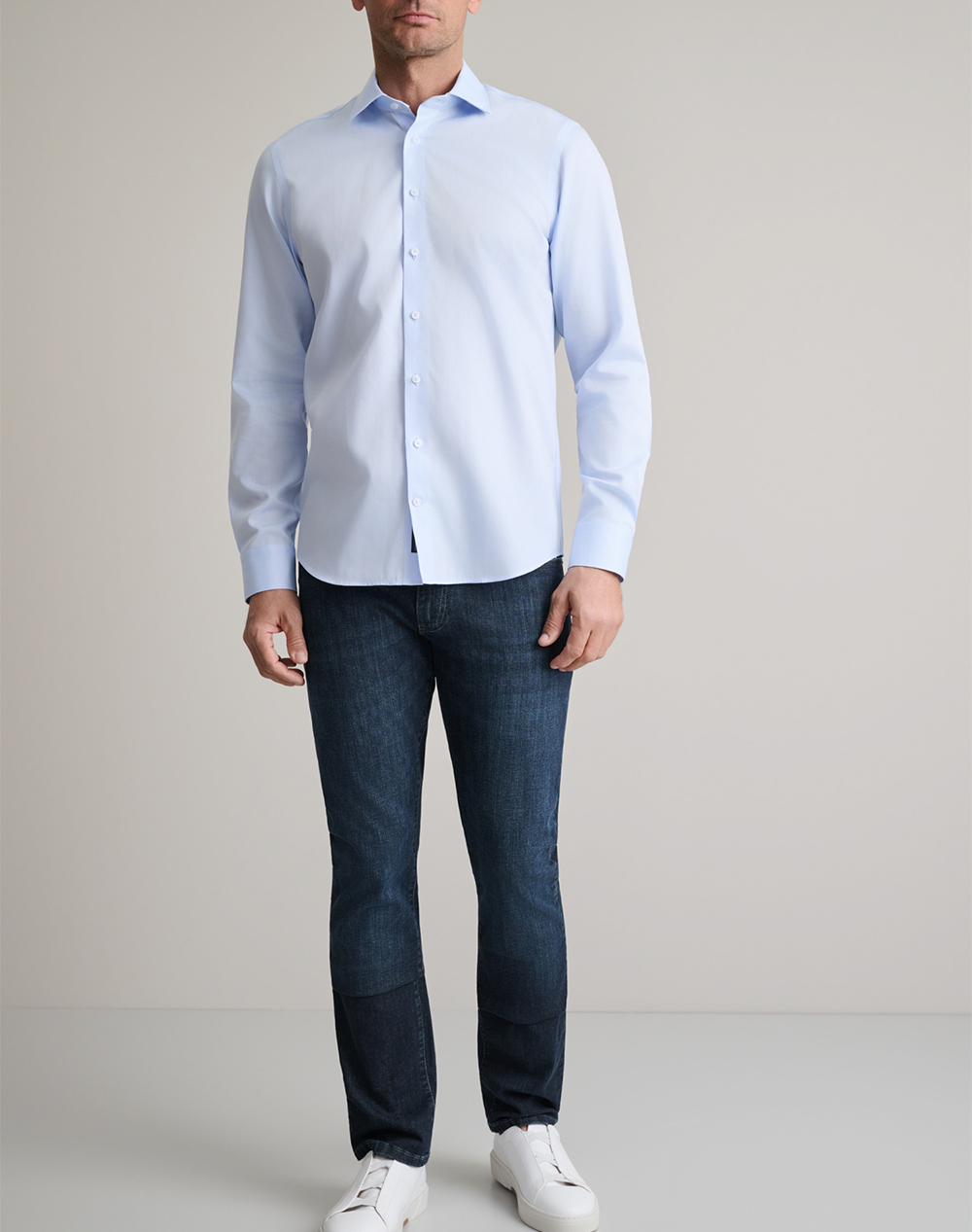 Navy Green Πουκαμισο Comfort Fit 24Ng Bx221 Ngm 2-Powder Blue Lightblue ανδρικά ρούχα πουκάμισα Politikos Shop Πολιτικός