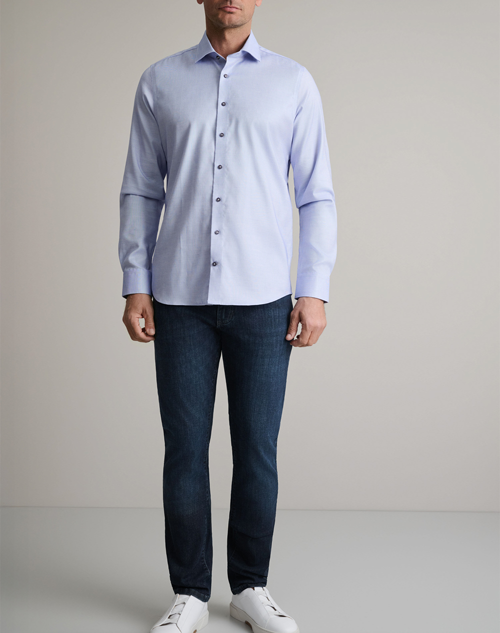 Navy Green Πουκαμισο Comfort Fit 24Ng Bx241 Ngm 2-Light Blue Lightblue ανδρικά ρούχα πουκάμισα Politikos Shop Πολιτικός