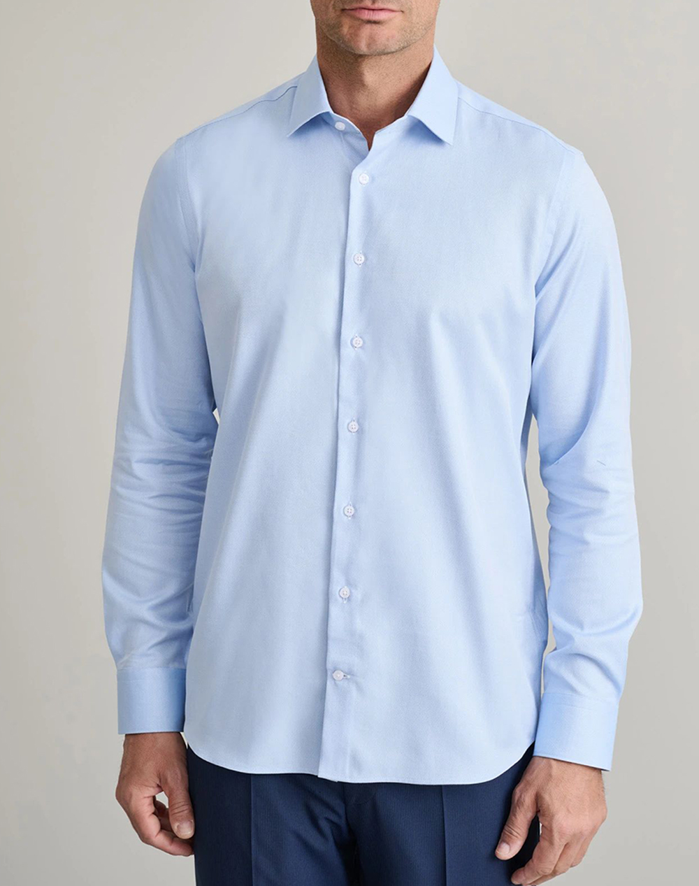NAVY&GREEN ΠΟΥΚΑΜΙΣΟ COMFORT FIT 24NG.EK070/NGM-CERULEAN LightBlue