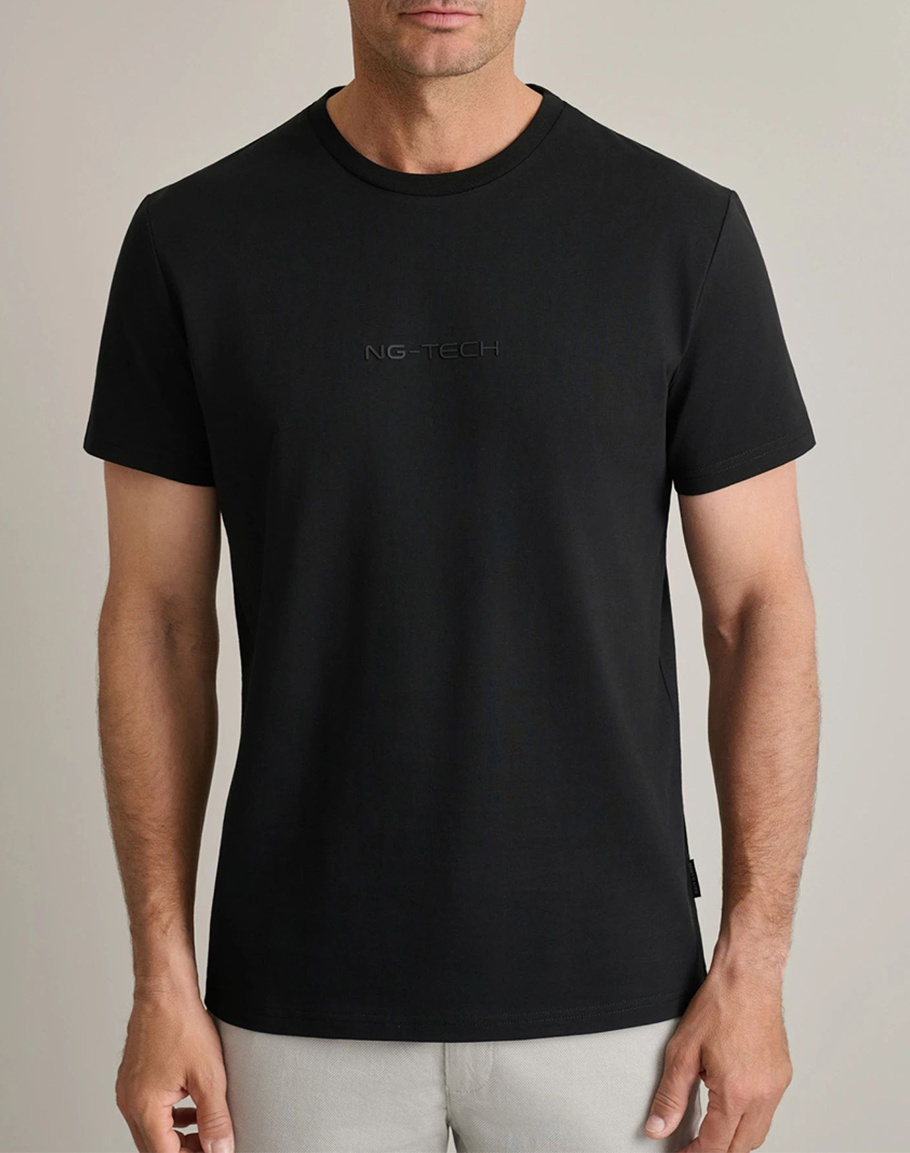 NAVY&GREEN ΜΠΛΟΥΖΑ ΛΑΙΜΟΚΟΨΗ 24MO.023/R-BLACK Black