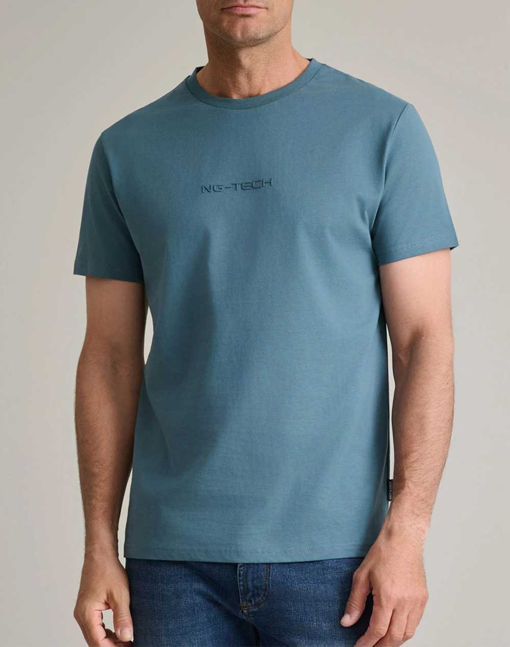 NAVY&GREEN ΜΠΛΟΥΖΑ ΛΑΙΜΟΚΟΨΗ 24MO.023/R-PILOT BLUE Blue