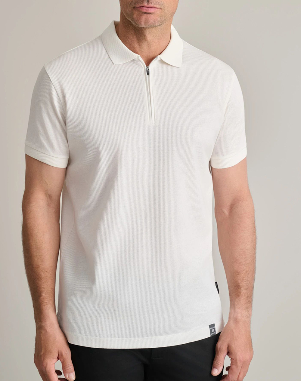 NAVY&GREEN ΜΠΛΟΥΖΑΚΙ ΛΑΙΜΟΚΟΨΗ, ΜΑΚΡΥ ΜΑΝΙΚI 24MO.027/R/LS-WHITE White