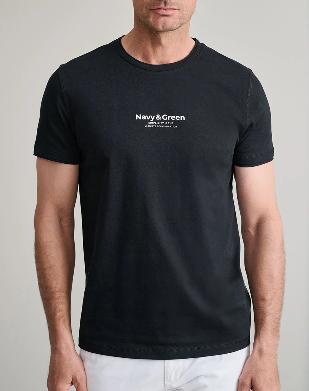 NAVY&GREEN ΜΠΛΟΥΖΑ ΛΑΙΜΟΚΟΨΗ 24TU.346/6R-BLACK Black