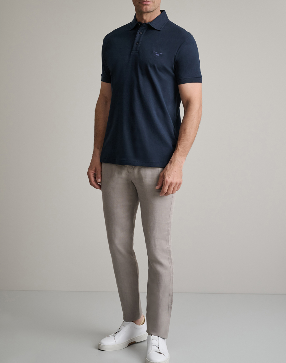 Navy Green Μπλούζα Πολο 24Ey 039 1Pl-Marine Blue Darkblue ανδρικά ρούχα μπλούζες Polo Politikos Shop Πολιτικός