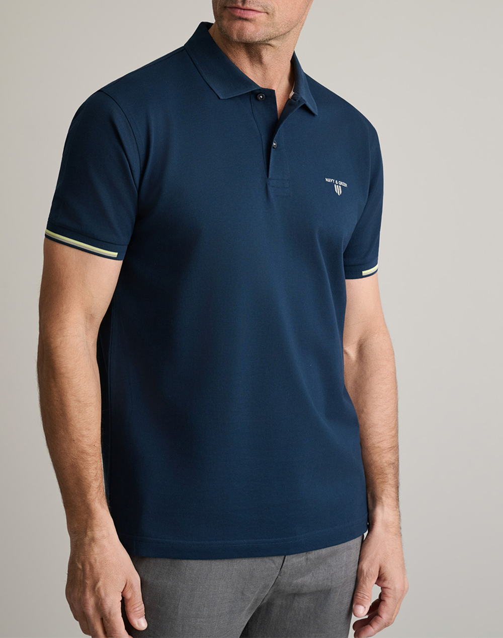 NAVY&GREEN ΜΠΛΟΥΖΑ ΠΟΛΟ 24EY.040/2PL-DARK BLUE DarkBlue