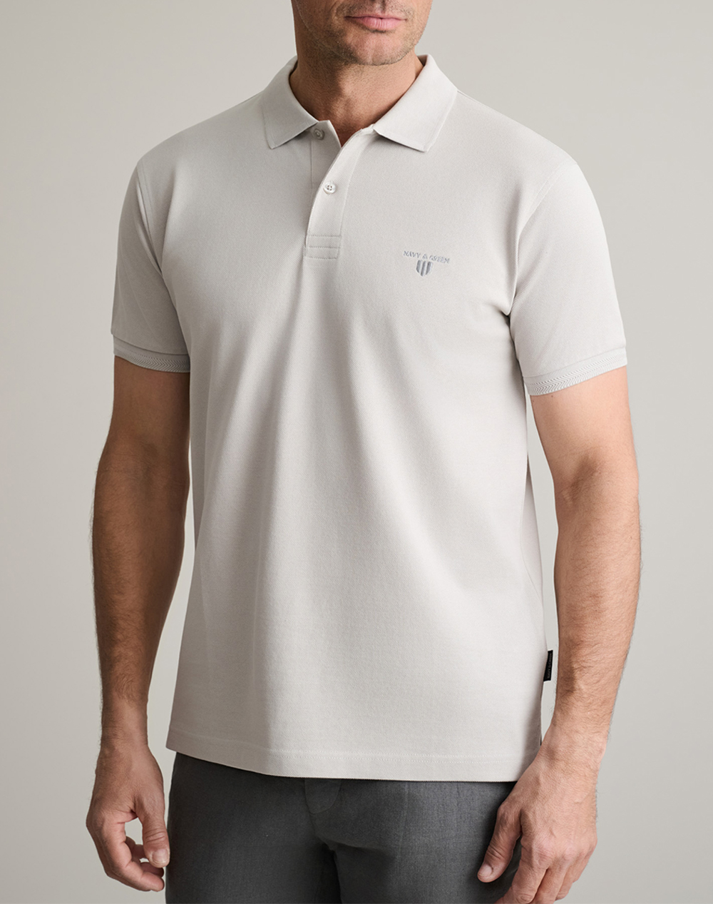 NAVY&GREEN ΜΠΛΟΥΖΑ ΠΟΛΟ, YOUNG LINE 24EY.007/PL/YL.2-ICE Ecru