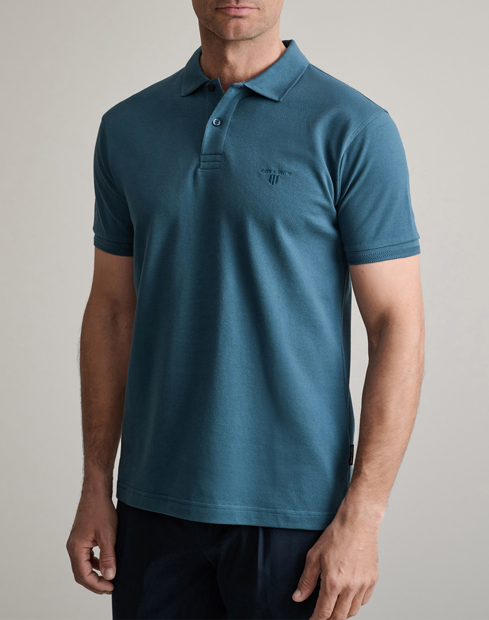 NAVY&GREEN ΜΠΛΟΥΖΑ ΠΟΛΟ, YOUNG LINE 24EY.007/PL/YL.2-DEEP OCEAN OceanBlue