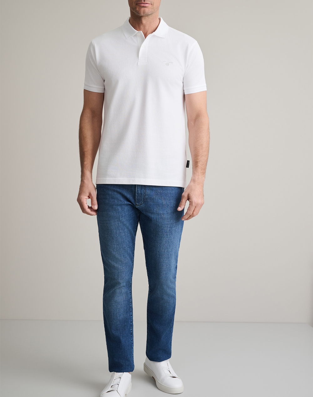 Navy Green Μπλούζα Πολο Young Line 24Ey 007 Pl Yl 2-White White ανδρικά ρούχα μπλούζες Polo Politikos Shop Πολιτικός