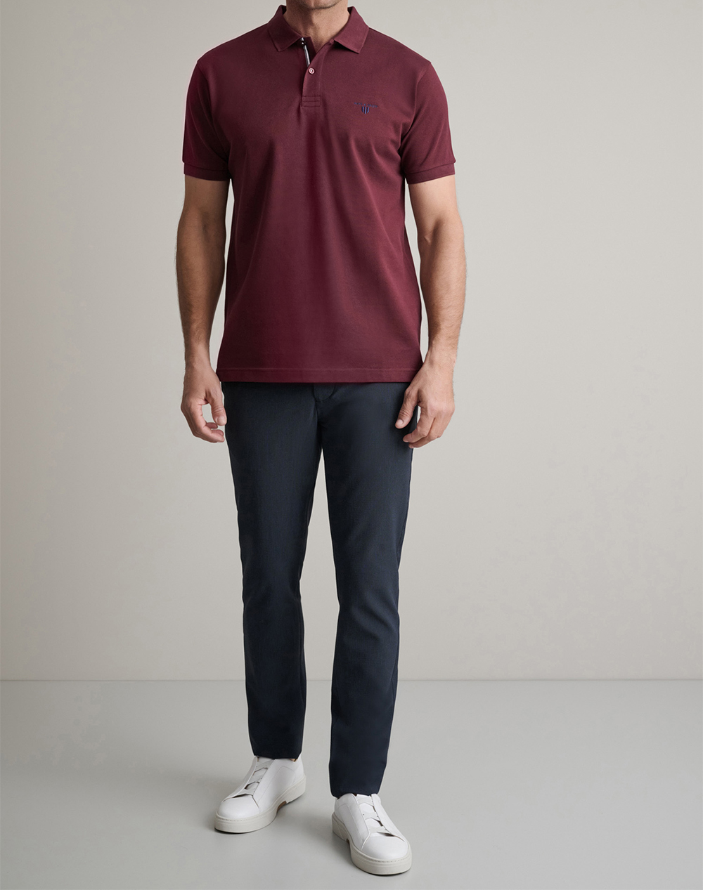 Navy Green Μπλούζα Πολο 24Ey 021 Pl 1-Dark Bordeaux Bordeux ανδρικά ρούχα μπλούζες Polo Politikos Shop Πολιτικός