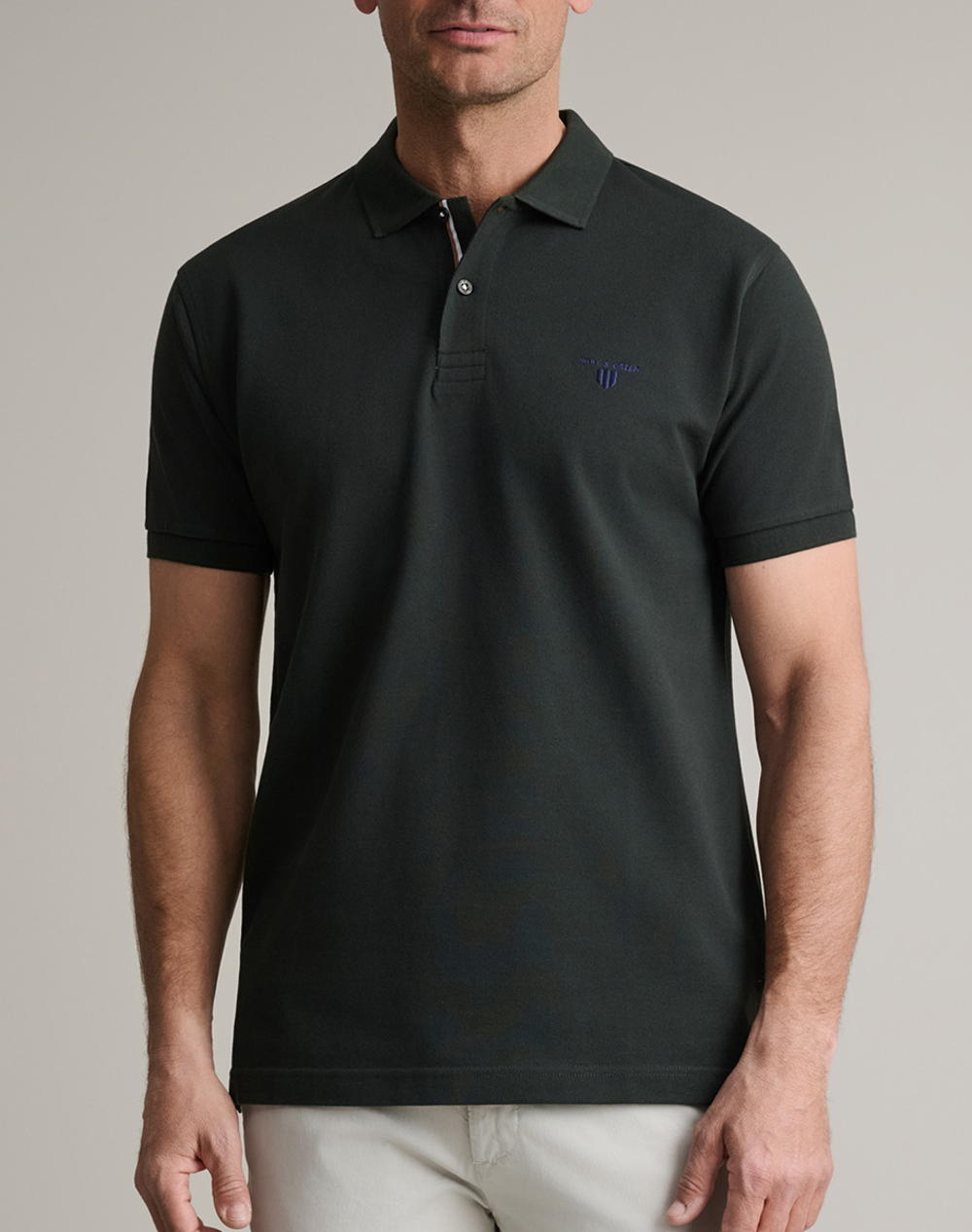 NAVY&GREEN ΜΠΛΟΥΖΑ ΠΟΛΟ 24EY.021/PL.1-DEEPEST GREEN DarkGreen