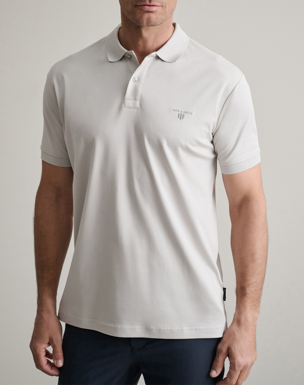 NAVY&GREEN ΜΠΛΟΥΖΑ ΠΟΛΟ 24EY.039/2PL-ICE Ecru