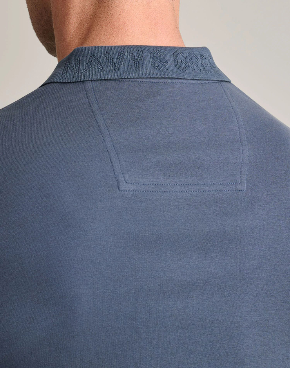Navy Green Μπλούζα Πολο 24Ey 039 2Pl-Orion Blue Steelblue ανδρικά ρούχα μπλούζες Polo Politikos Shop Πολιτικός
