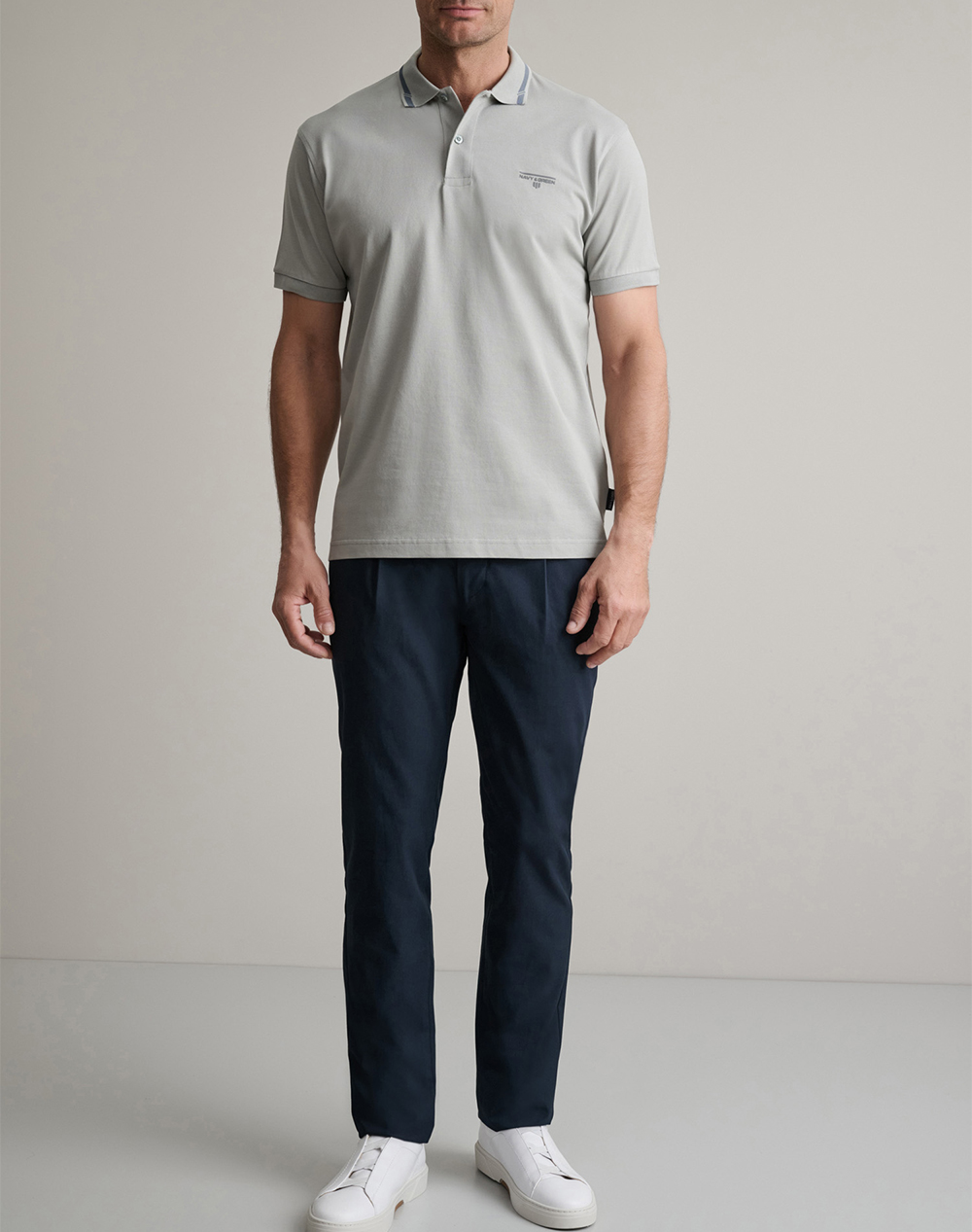 Navy Green Μπλούζα Πολο 24Ey 040 1Pl-Iceberg Ecru ανδρικά ρούχα μπλούζες Polo Politikos Shop Πολιτικός