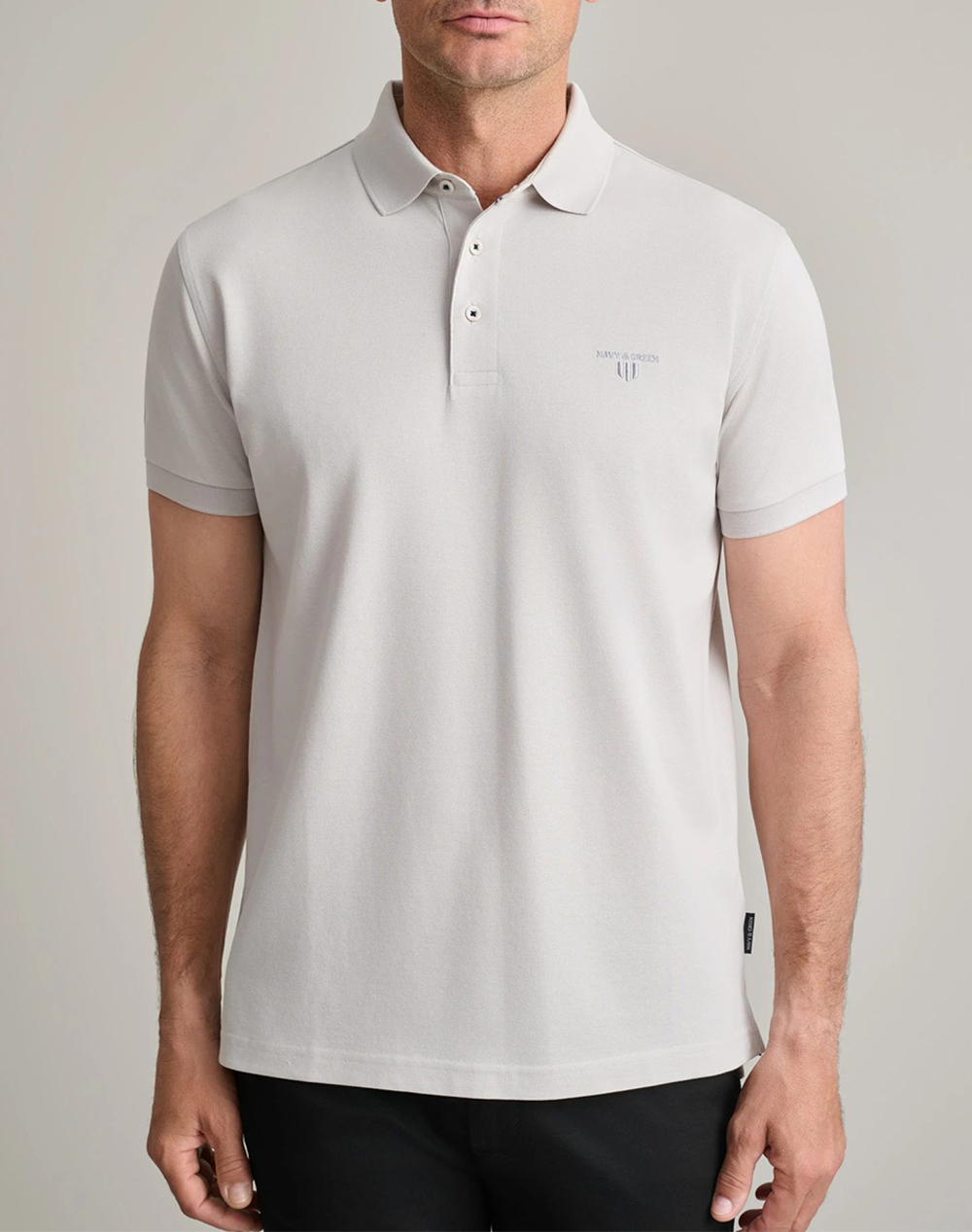 NAVY&GREEN ΜΠΛΟΥΖΑ ΠΟΛΟ 24TS.003/PL-ICE Ecru